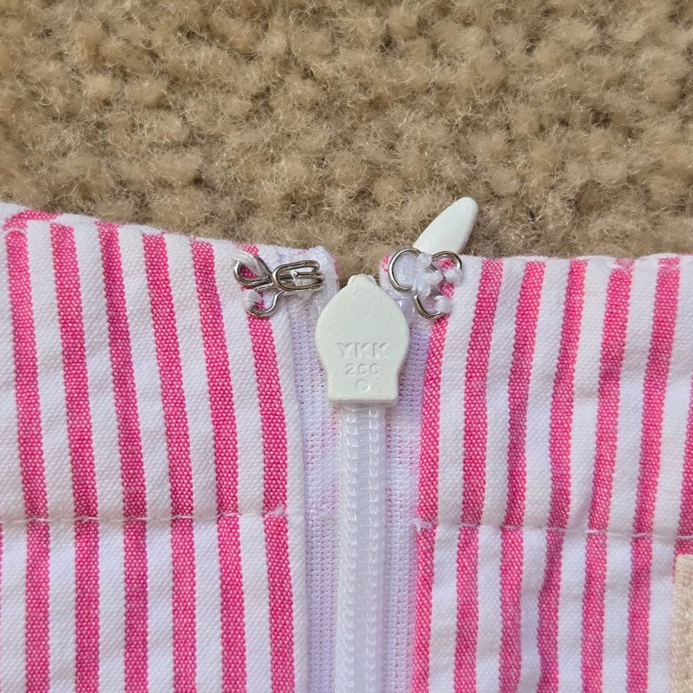 NWOT Brooks Brothers Pink Seersucker Dress - Picture 3 of 10